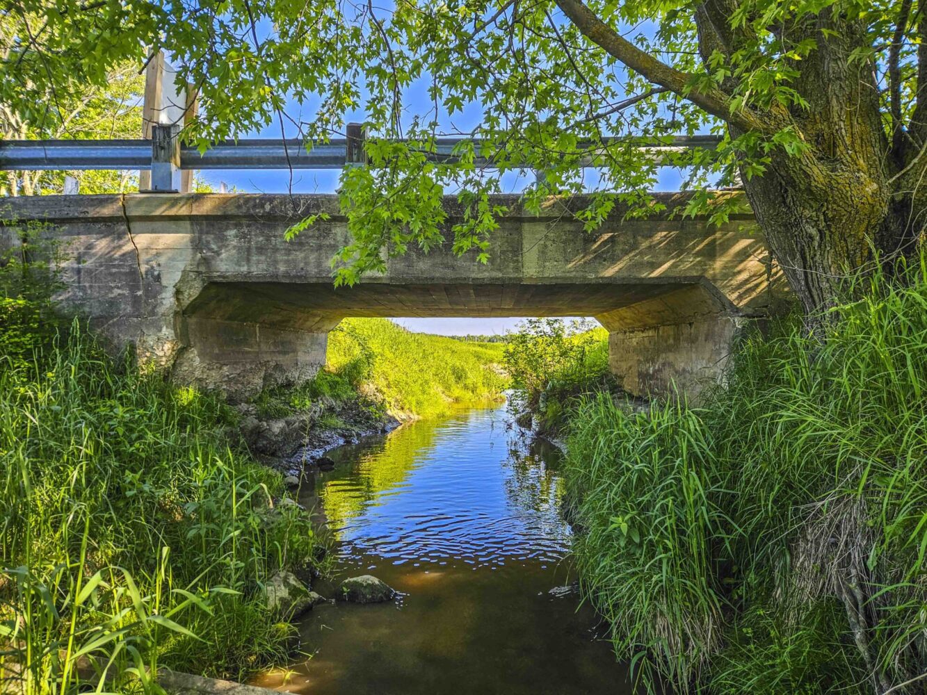 Bridge over water